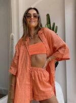 Conjunto em Linho Isadora - TerraCota - Imagem 2