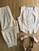Conjunto Alfaiataria - Bege - Imagem 2