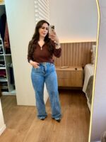 Calça Jeans Pantalona - Imagem 3