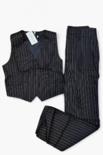 Conjunto Alfaiataria Risca de Giz - Preto - Imagem 5
