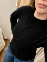 Blusa Tricot Modal Suéter - Imagem 5