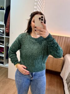 Blusa Tainá - Chenille Mousse