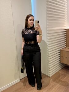 Blusa Renda Floral - Imagem 3