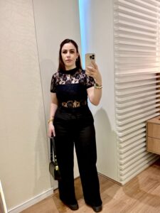 Blusa Renda Floral - Imagem 4